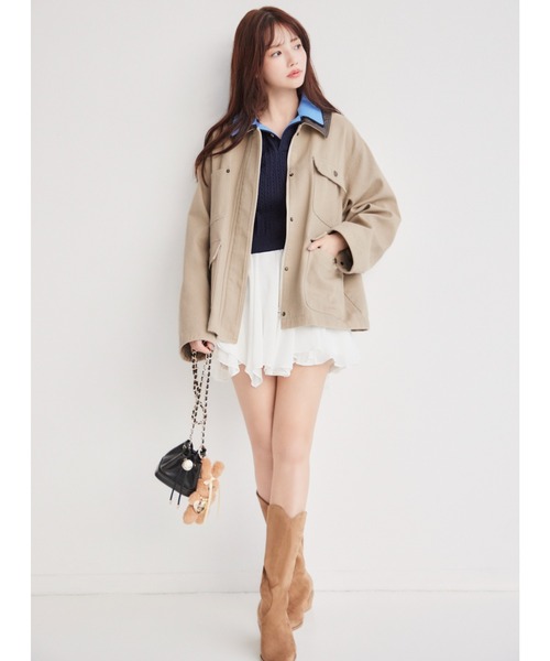 SNIDEL（スナイデル）の「ウエスタンブーツ（パンプス・レディース・ブラック/ベージュ・SMALL/MEDIUM/LARGE）」の5枚目の写真