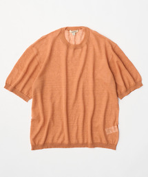 unfil アンフィル / high-count linen oversized knit-Tee ハイカウントリネンオーバーサイズニットTシャツ / WVSP-UW129