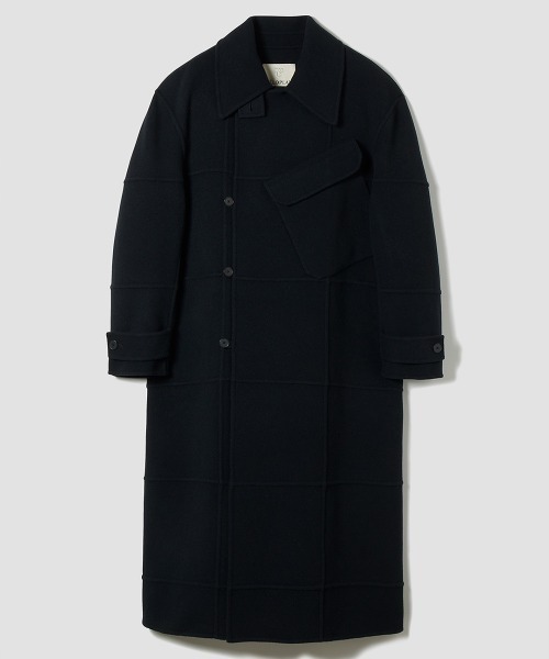 TELOPLAN(テーロプラン)の「【TELOPLAN】Timon Long Coat / ティモンロングドレス(その他アウター・レディース・ブラック/ベージュ・ONE SIZE)」の3枚目の写真