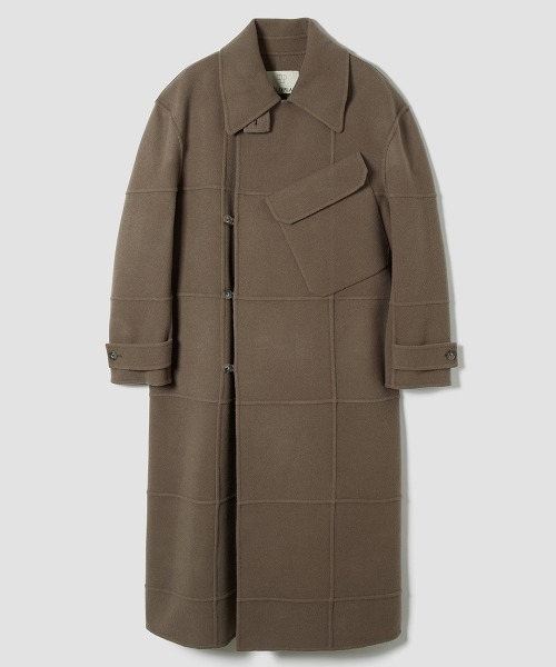 TELOPLAN(テーロプラン)の「【TELOPLAN】Timon Long Coat / ティモンロングドレス(その他アウター・レディース・ブラック/ベージュ・ONE SIZE)」の7枚目の写真