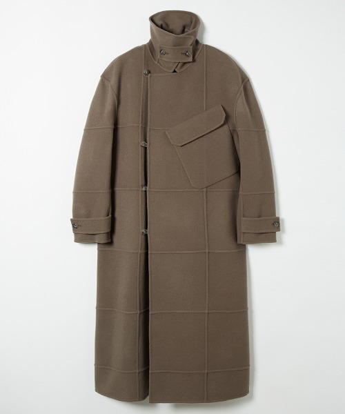 TELOPLAN(テーロプラン)の「【TELOPLAN】Timon Long Coat / ティモンロングドレス(その他アウター・レディース・ブラック/ベージュ・ONE SIZE)」の8枚目の写真