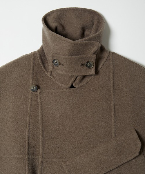 TELOPLAN(テーロプラン)の「【TELOPLAN】Timon Long Coat / ティモンロングドレス(その他アウター・レディース・ブラック/ベージュ・ONE SIZE)」の10枚目の写真