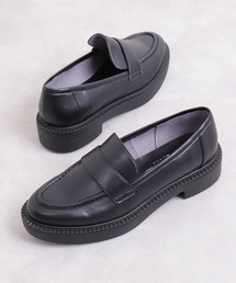 【片足240g】軽量 厚底ローファー