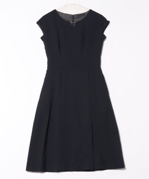 m.f.editorial（エムエフエディトリアル）の「【ストレッチ ウォッシャブル UV】m.f.エディトリアルレディース 半袖タックワンピース(セットアップ可能)（ワンピース・レディース・ネイビー・S/MEDIUM/LARGE）」の11枚目の写真