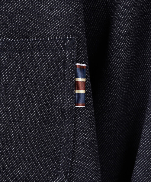 COMME CA ISM(コムサイズム)の「デニムライクストレッチ カバーオール(ブルゾン・メンズ・ネイビー・LARGE/MEDIUM)」の16枚目の写真