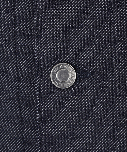 セール】デニムライクストレッチ カバーオール（ブルゾン）｜COMME CA