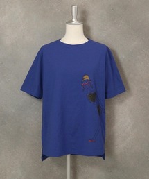 グリッタープリント冷感Tシャツ