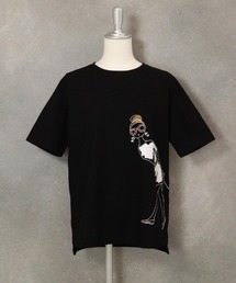 グリッタープリント冷感Tシャツ