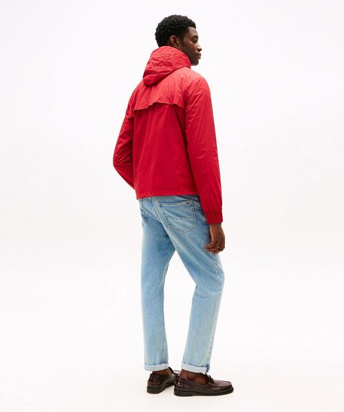 TOMMY HILFIGER(トミーヒルフィガー)の「ブランドフーデッドジャケット(ブルゾン・メンズ・ネイビー/ベージュ/レッド・SMALL/LARGE/MEDIUM/X-LARGE)」の7枚目の写真