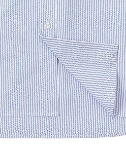 WEGO（ウィゴー）の「WEGO/オックスフォードワンポイントロングスリーブシャツ（シャツ/ブラウス・メンズ・ホワイト/ブルー系その他4・MEDIUM/LARGE）」の22枚目の写真