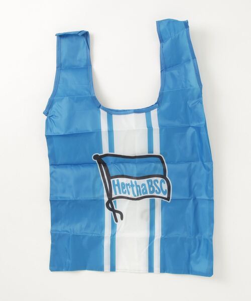 fridge(フリッジ)の「【FOOTBALL GOODS】フットボールグッズ Hearther BAG(エコバッグ/サブバッグ・メンズ・ブルー・ONE SIZE)」の1枚目の写真