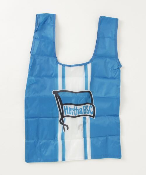 fridge(フリッジ)の「【FOOTBALL GOODS】フットボールグッズ Hearther BAG(エコバッグ/サブバッグ・メンズ・ブルー・ONE SIZE)」の2枚目の写真