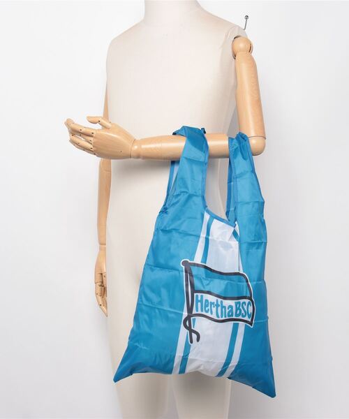 fridge(フリッジ)の「【FOOTBALL GOODS】フットボールグッズ Hearther BAG(エコバッグ/サブバッグ・メンズ・ブルー・ONE SIZE)」の6枚目の写真