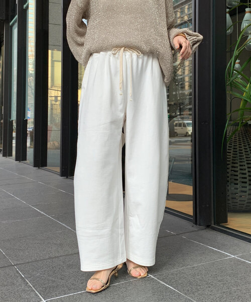 ＊mercibeaucoup＊アシンメトリードロストカーゴパンツ/エイ・ネット mercibeaucoup - メルシーボークー ヒッコリー パンツ 0 エイ