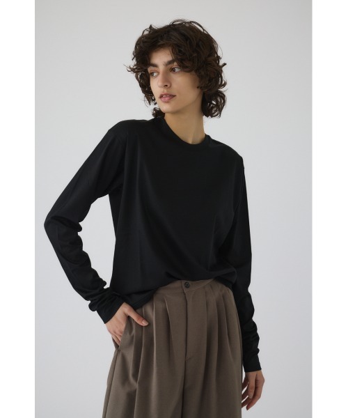 今季 RIM.ARK Long slit cut tops ブラック RIM.ARK - リムアーク