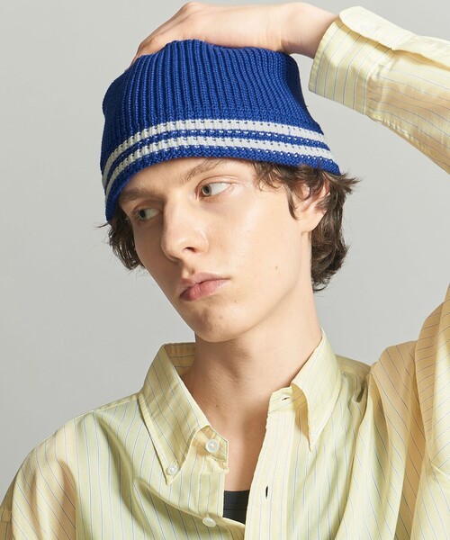 California General Store(California General Store)の「<CGS.> ライン ニット バケットハット(ハット・メンズ・ロイヤルブルー/ネイビー/ベージュ・FREE)」の5枚目の写真