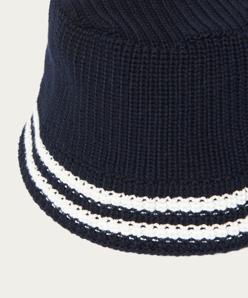 California General Store(California General Store)の「<CGS.> ライン ニット バケットハット(ハット・メンズ・ロイヤルブルー/ネイビー/ベージュ・FREE)」の21枚目の写真