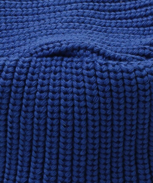 California General Store(California General Store)の「<CGS.> ライン ニット バケットハット(ハット・メンズ・ロイヤルブルー/ネイビー/ベージュ・FREE)」の6枚目の写真