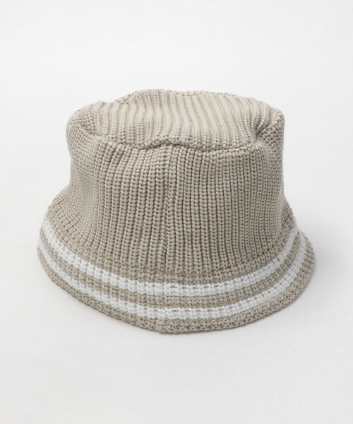 California General Store(California General Store)の「<CGS.> ライン ニット バケットハット(ハット・メンズ・ロイヤルブルー/ネイビー/ベージュ・FREE)」の9枚目の写真