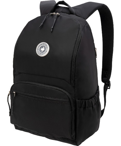 le coq sportif（ルコックスポルティフ）の「【ルコックスポルティフ】通勤通学/撥水/部分通気/PC・タブレットポケット付きバックパック（バックパック/リュック・メンズ・ピンク系/ベージュ系その他/ブラック×グレー・F）」の9枚目の写真