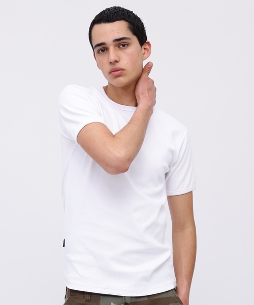 AVIREX(ABbNX)́sDAILY/fC[tRIB SHORT SLEEVE CREW NECK T-SHIRT / fC[EFA u  N[lbN TVc / AVIREX / ABbNX(TVc/Jbg\[)