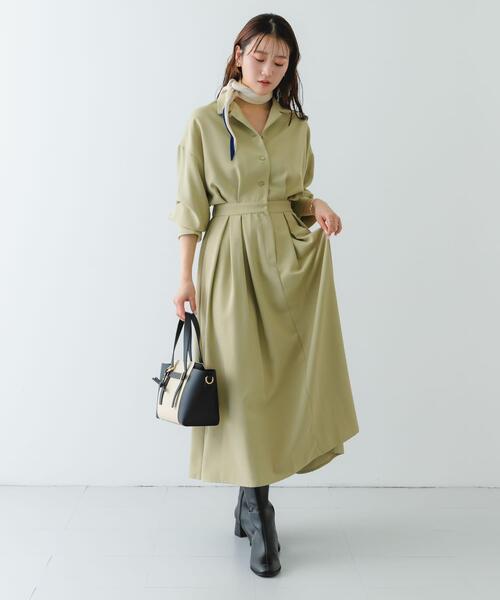 RODE SKO（ロデスコ）の「ミニキャンバスライクチャームトートバッグ（トートバッグ・レディース・ベージュ/ブラック/カーキ・ONE）」の10枚目の写真