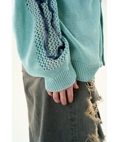SKELTON MESH KNIT（ニット/セーター）｜DISCOVERED