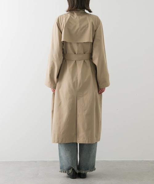 SENSE OF PLACE by URBAN RESEARCH（センスオブプレイスバイアーバンリサーチ）の「ラグラントレンチコート（トレンチコート・レディース・ベージュ/チャコールグレー・ONE）」の18枚目の写真