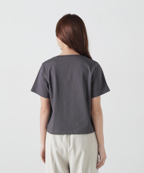 PROPORTION BODY DRESSING(プロポーションボディドレッシング)の「フォトT / 1215160303(Tシャツ/カットソー・レディース・ダークグレー/ホワイト・FREE)」の17枚目の写真