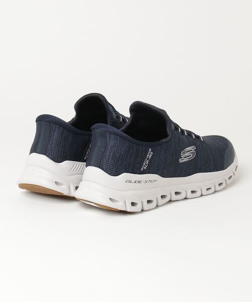 SKECHERS（スケッチャーズ）の「スケッチャーズ  GLIDE-STEP - ZEFYR（スニーカー・メンズ・ネイビー・25.0cm/25.5cm/26.0cm/26.5cm/27.0cm/27.5cm/28.0cm）」の2枚目の写真