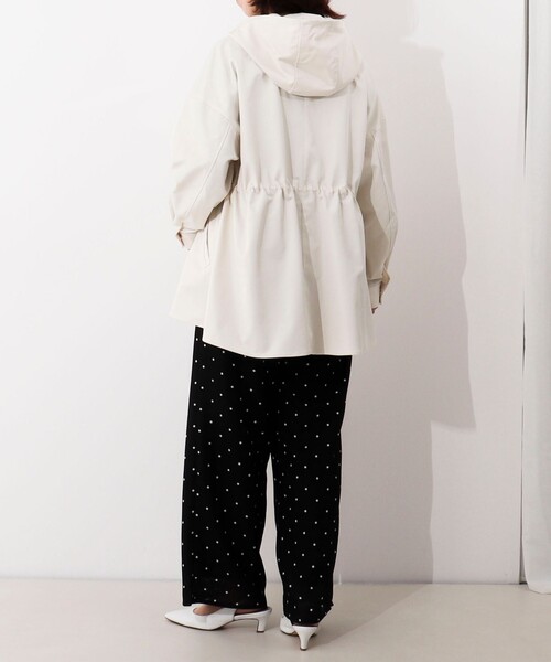 MICO COULIER（ミコクリエ）の「クリアツイル マウンテンパーカー（ブルゾン・レディース・オリーブ/キナリ/ベージュ・38）」の6枚目の写真