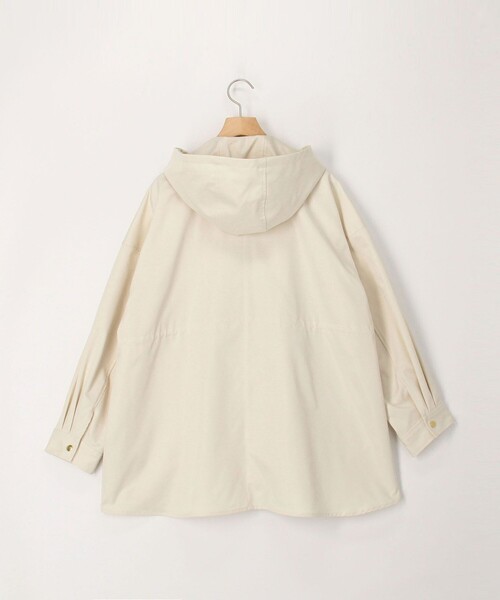 MICO COULIER（ミコクリエ）の「クリアツイル マウンテンパーカー（ブルゾン・レディース・オリーブ/キナリ/ベージュ・38）」の14枚目の写真