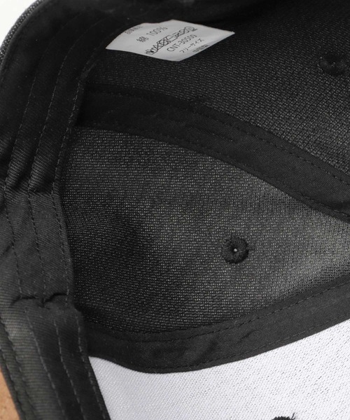 A.M.S.（エーエムエス）の「フェイクスエードつば デニム 平つば ベースボールキャップ（キャップ・メンズ・ブラック/ネイビー・FREE）」の8枚目の写真