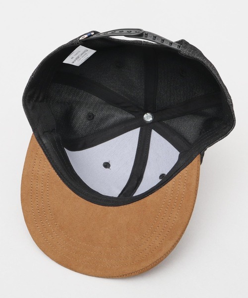 A.M.S.（エーエムエス）の「フェイクスエードつば デニム 平つば ベースボールキャップ（キャップ・メンズ・ブラック/ネイビー・FREE）」の20枚目の写真