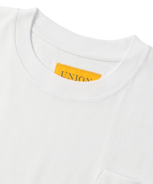 UNION（UNION TOKYO）（ユニオン）の「UNION TOKYO UNION FRONTMAN POCHE S/S TEE  ユニオントーキョー ポケットTシャツ ヘビーウェイト【日本限定】（Tシャツ/カットソー・メンズ・ブラック/ホワイト/ネイビー・MEDIUM/SMALL/X-LARGE/LARGE）」の15枚目の写真