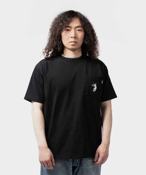 国内発送 DEDICATED Uネック半袖Tシャツ スリムUネックTシャツ[TRUSS SFU-114]｜オリジナルTシャツ作製