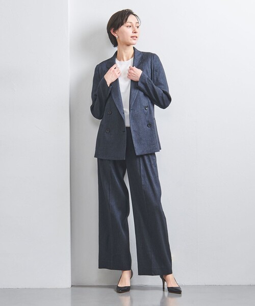 新品　ユナイテッドアローズ　22AW マンテコ　Aライン テーラードコート 新品 ユナイテッドアローズ 22AW マンテコ Aライン テーラード
