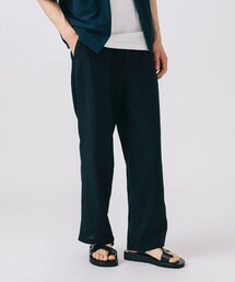 BEAMS HEART | アンクル メランジ ワイドイージー パンツ 【吸水速乾】(その他パンツ)