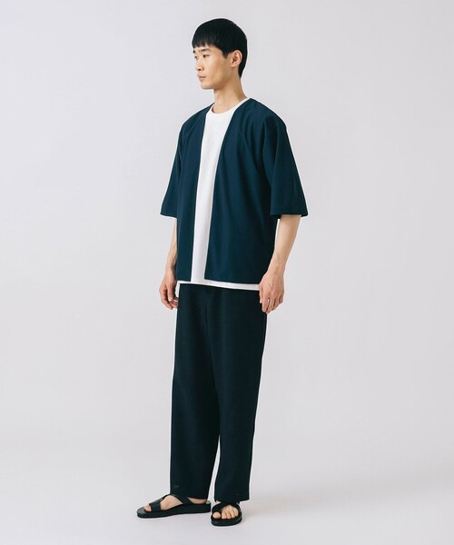 BEAMS HEART（ビームスハート）の「アンクル メランジ ワイドイージー パンツ 【吸水速乾】（その他パンツ・メンズ・ネイビー/ベージュ/ベージュ系その他・SMALL/MEDIUM/LARGE）」の22枚目の写真