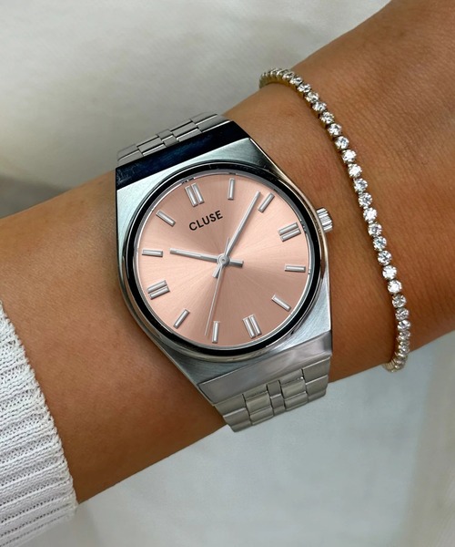 CLUSE（クルース）の「「CLUSE/クルース」Retro　レトロコレクション　シルバー/ゴールド　５色展開（アナログ腕時計・レディース・シルバー系1/シルバー系3/ゴールド系2/シルバー系2/ゴールド系1・33mm）」の13枚目の写真
