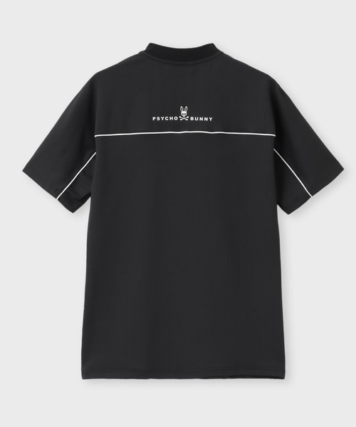サイコバニー ゴルフ モックネック ハイネック ハーフジップ ストレッチ GOLF][WOMEN]ハーフジップ 長袖モックネック｜Psycho Bunny