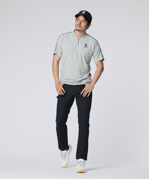 セール】[GOLF] ハーフジップ ヘンリーネックTシャツ（Tシャツ
