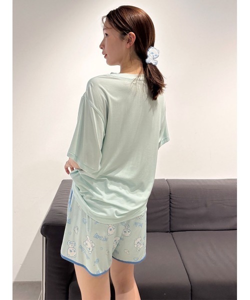 セール】【icy baby】【接触冷感】Tシャツセットアップ（ルームウェア