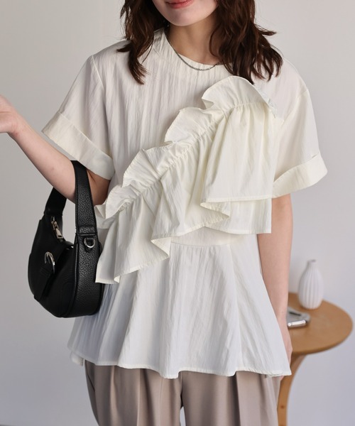 CECILIE BAHNSEN - CECILIE BAHNSEN ラッフル パネルスモック フリルペプラムブラウス Cecilie Bahnsen Selena ラッフル トップ 通販 - FARFETCH