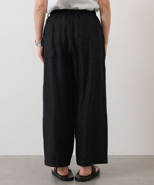 JOURNAL STANDARD LUXE（ジャーナルスタンダード　ラックス）の「フレンチリネンツイルパンツ（その他パンツ・レディース・ブラック/ブラウン系その他・SMALL/MEDIUM）」の19枚目の写真