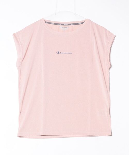Champion（チャンピオン）の「チャンピオン  SHORT SLEEVE T-SHIRT_（Tシャツ/カットソー・レディース・チャコールグレー/ホワイト/ピンク・L/M）」の3枚目の写真
