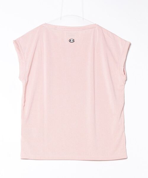 Champion（チャンピオン）の「チャンピオン  SHORT SLEEVE T-SHIRT_（Tシャツ/カットソー・レディース・チャコールグレー/ホワイト/ピンク・L/M）」の4枚目の写真