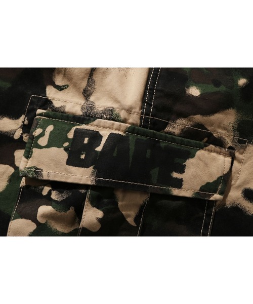 A BATHING APE biker shorts エイプ バイカー ショーツ 中古品】A BATHING APE アベイシングエイプ 001SPJ302004L