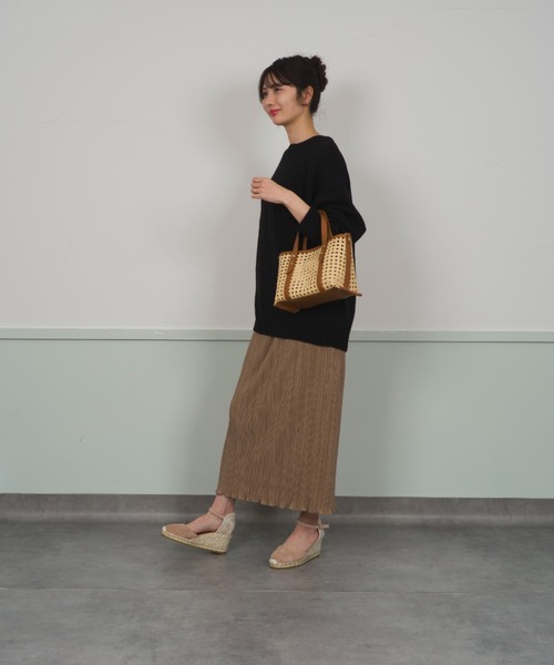 GAIMO(ガイモ)の「【GAIMO/ガイモ】エスパドリーユ ウェッジサンダル(サンダル・レディース・ブラック/ブラウン・36/37/38/39)」の17枚目の写真