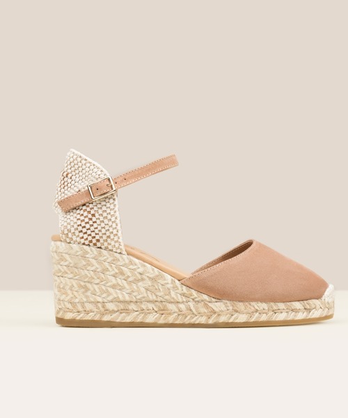 GAIMO(ガイモ)の「【GAIMO/ガイモ】エスパドリーユ ウェッジサンダル(サンダル・レディース・ブラック/ブラウン・36/37/38/39)」の5枚目の写真